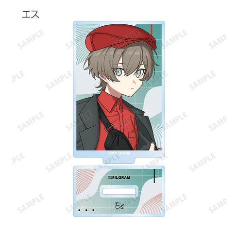 『MILGRAM -ミルグラム-』描き下ろし 5th Anniversary ver. トレーディングアクリルスタンド(単位/BOX)【202510再販】